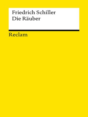 cover image of Die Räuber